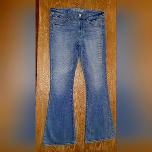 American Eagle Boho Flare Jean's Women's Size-12